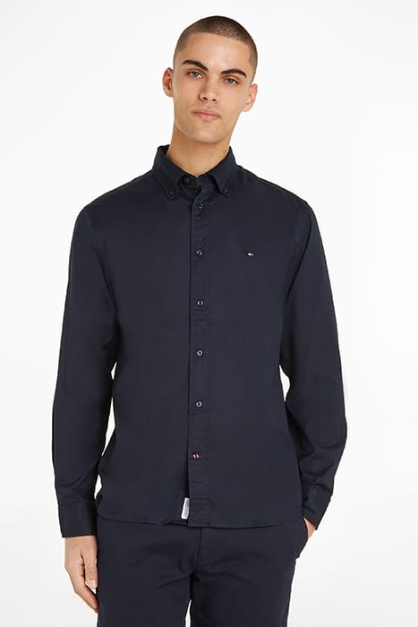 CORE FLEX POPLIN REGULAR FIT CASUAL SHIRT MARINE 1