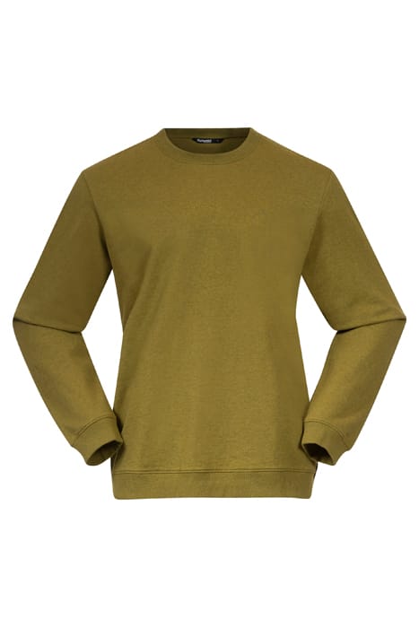 OSLO URBAN COMFY SWEATER UNISEX OLIVE GREEN 1
