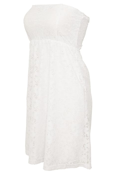 LADIES LACES DRESS WHITE 3