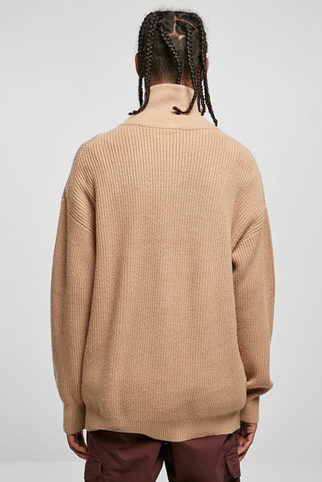 OVERSIZED KNITTED TROYER UNIONBEIGE 2