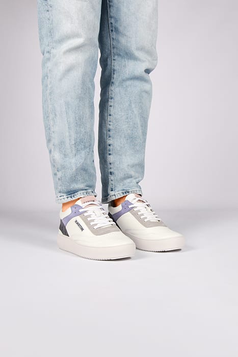 DAPHNE - BL229 WHITE PERIWINKLE - SNEAKER (MID) WHITE PERIWI 3