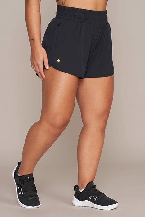 ELLEN - WOMEN'S LOOSE FIT SHORTS BLACK 1