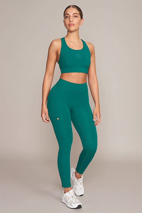NADIA - WOMEN'S LOW SUPPORT BRA GREEN 3
