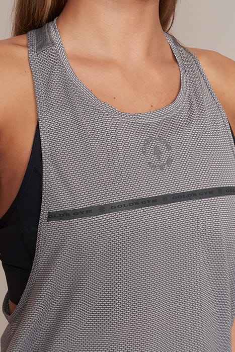 MARY LOU - WOMEN'S LOOSE-FIT TANK TOP GREY 4