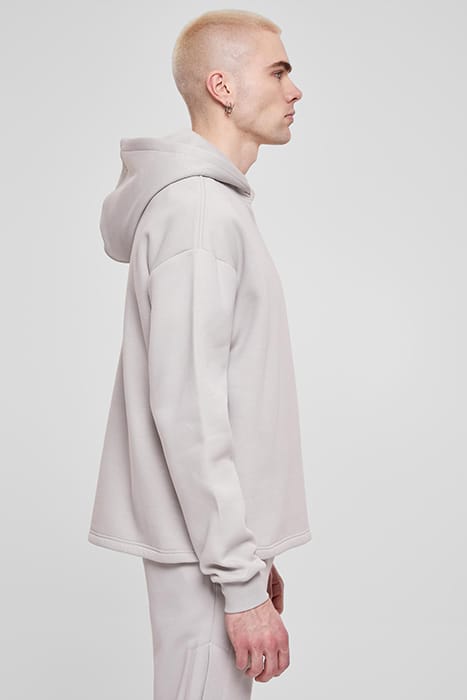 ORGANIC LOOSE HOODY LIGHTASPHALT 7
