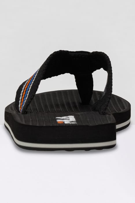 RAVELLO SLIPPER BLACK-VALLARTA BLUE 4