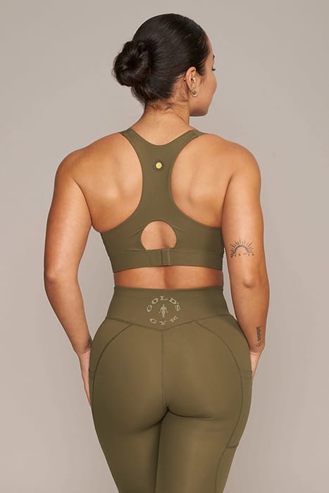 GEENA - WOMEN'S HIGH SUPPORT BRA OLIVE 2