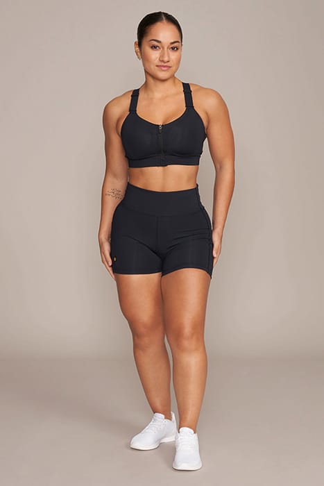 JANE - WOMEN'S HIGH WAIST SHORTY BLACK 3