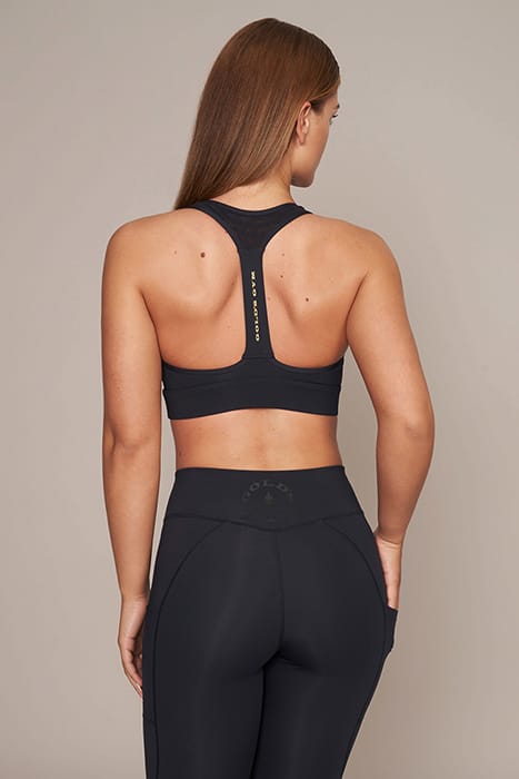 NADIA - WOMEN'S LOW SUPPORT BRA BLACK 2
