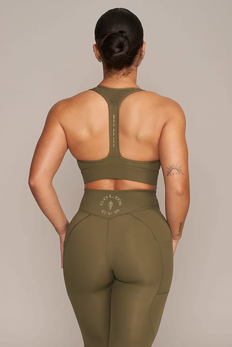 NADIA - WOMEN'S LOW SUPPORT BRA OLIVE 2