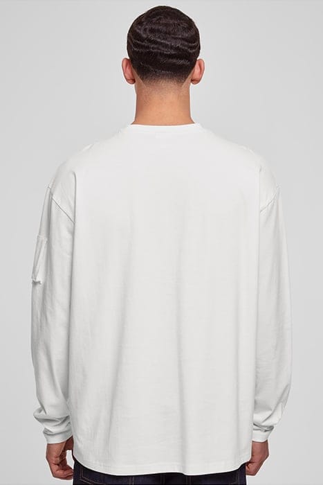 SLEEVE POCKET LONGSLEEVE WHITE 2
