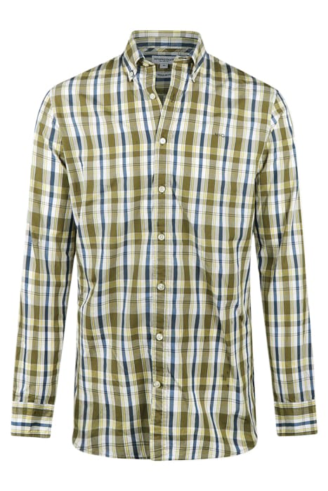 SUMMER CHECK SHIRT OLIVE 4