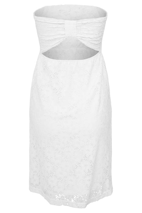 LADIES LACES DRESS WHITE 2