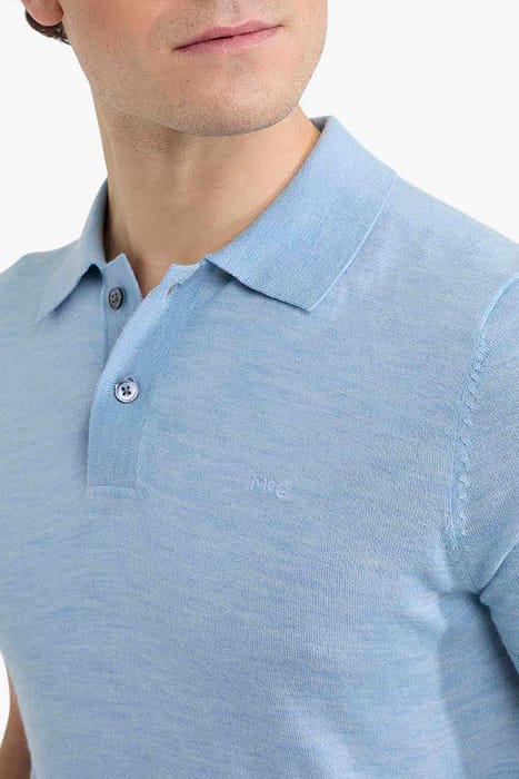 FINE MERINO POLO LIGHT BLUE 6