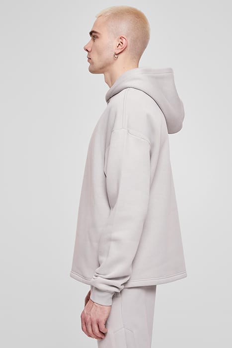 ORGANIC LOOSE HOODY LIGHTASPHALT 6