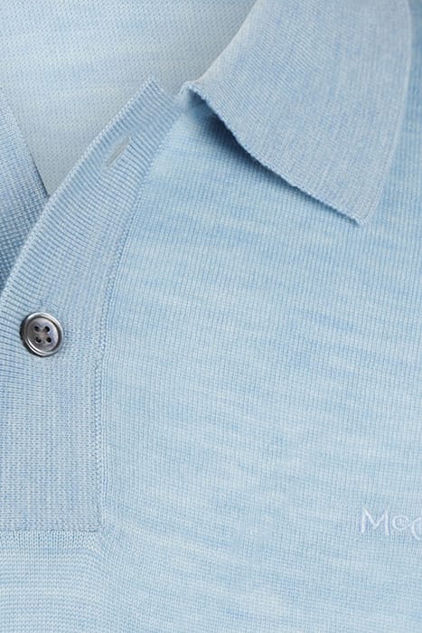 FINE MERINO POLO LIGHT BLUE 7