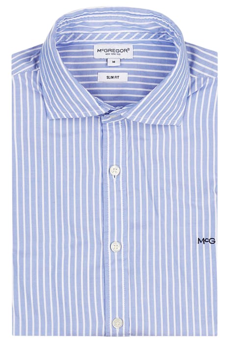 STRIPE SHIRT MEDIUM BLUE 6