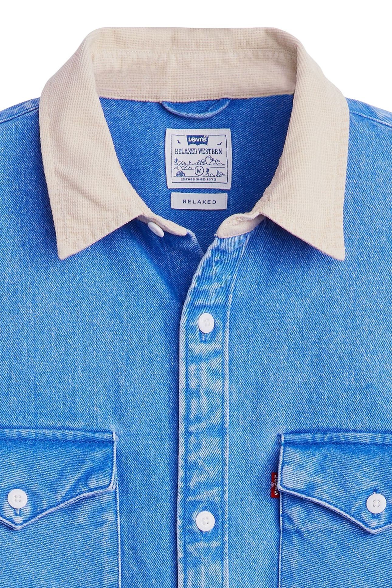 RELAXED FIT WESTERN WADE VINTAGE WASH 6