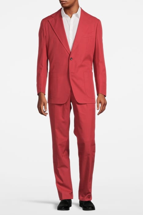 RED TAILORED FIT HAVANA SUIT 1