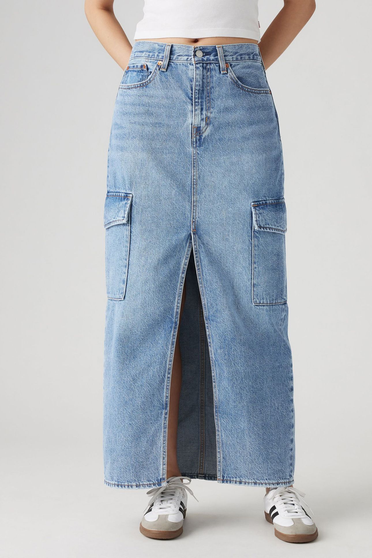 ANKLE COLUMN CARGO SKIRT MAXIMIZE THE MO 1