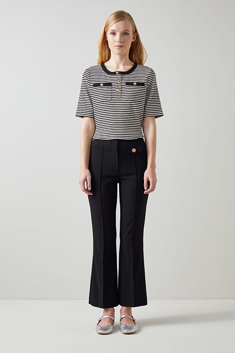 SONI - WIDE-LEG & FLARED JEANS BLACK 1