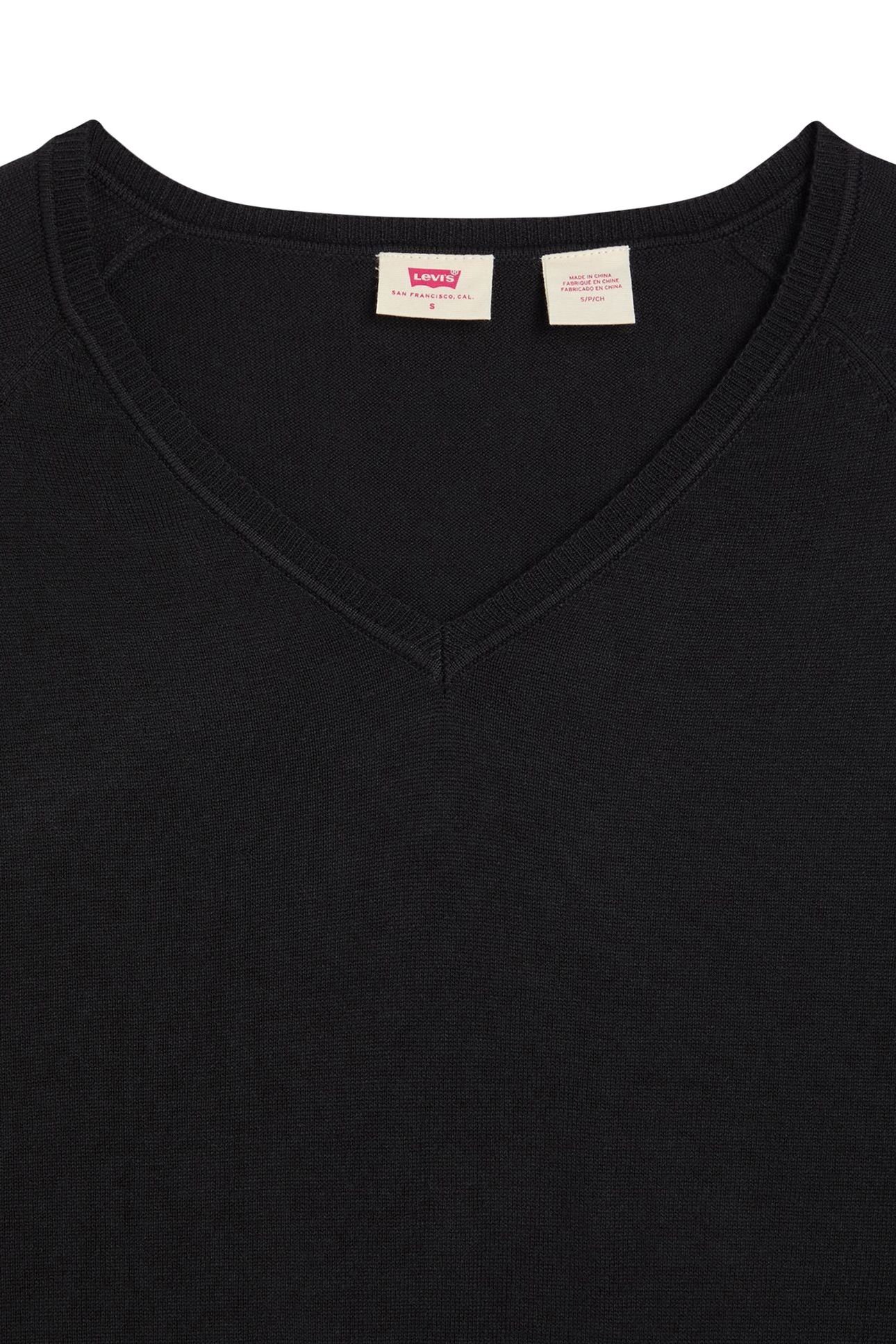 PETAL VNECK SWEATER CAVIAR TRIBLEND 7