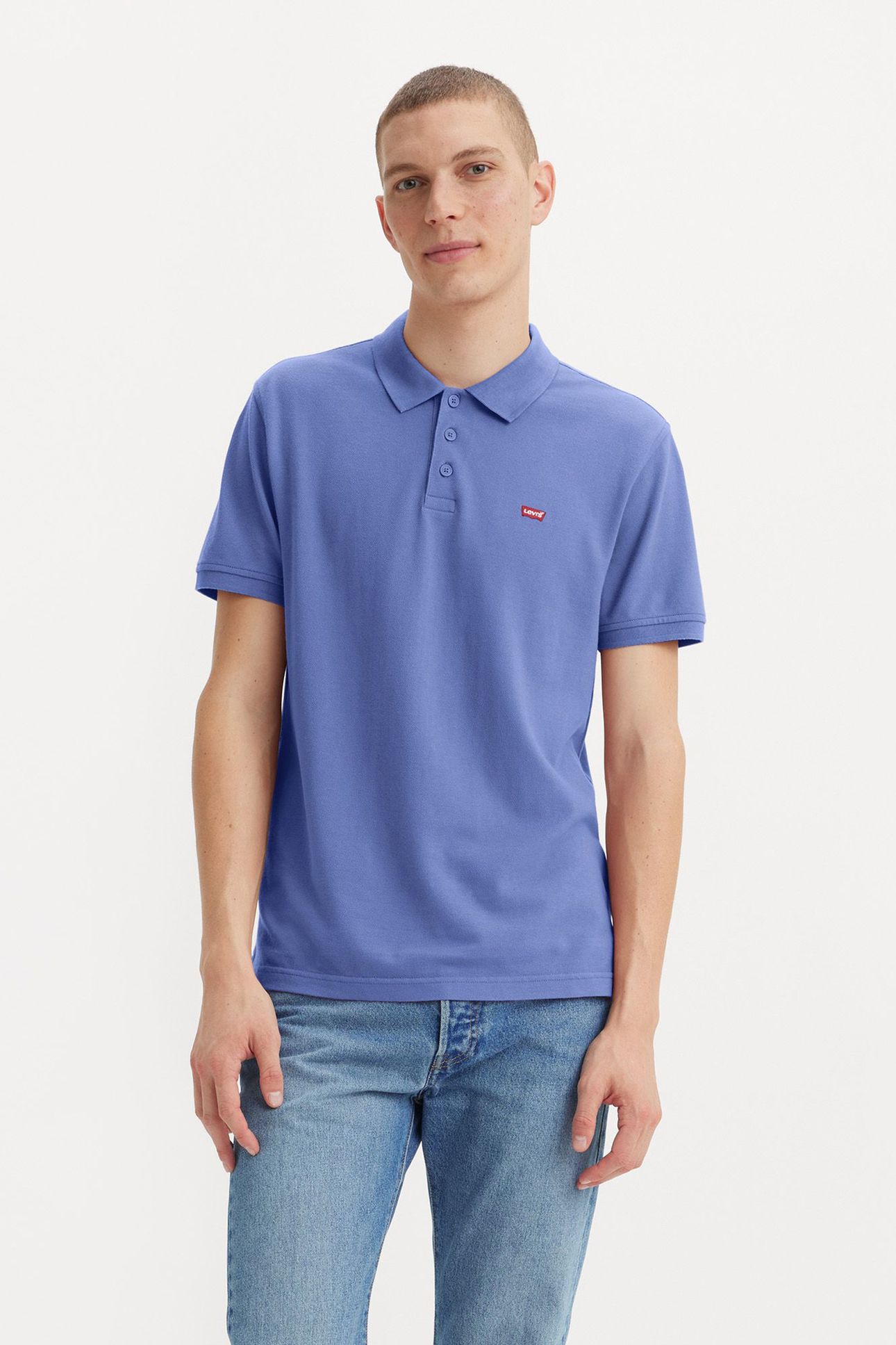 LEVIS HM POLO CLASSIC BLEACHED DENIM 1
