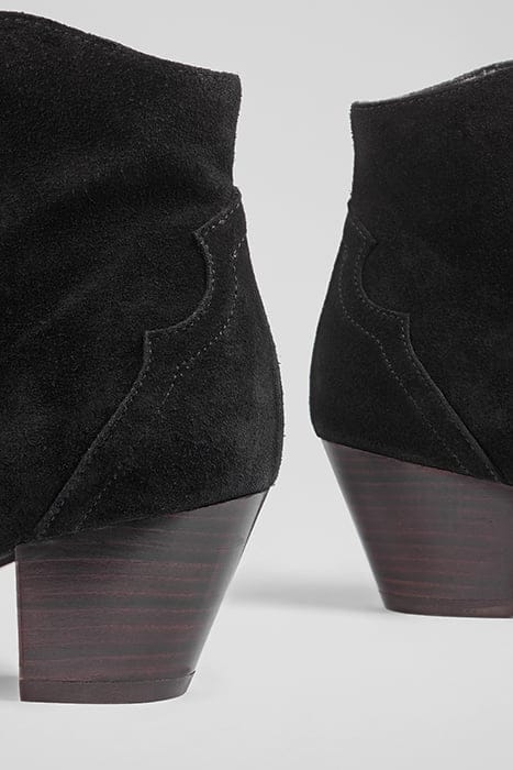 LEIDA WESTERN BOOTS BLACK 4