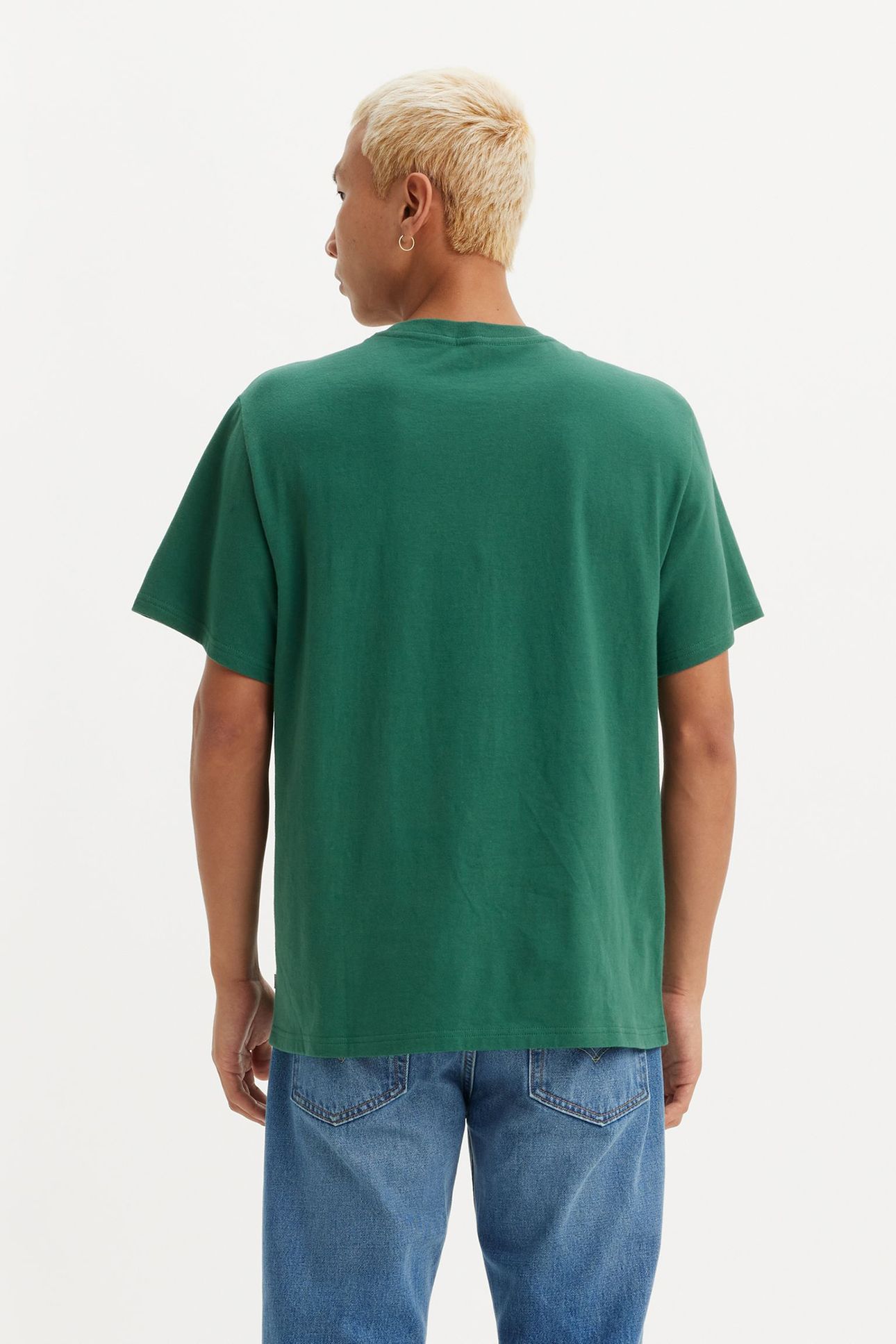 SS RELAXED FIT TEE VARSITY LOGO PATCH BI 2