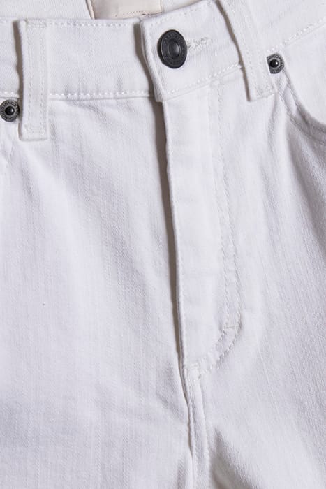 REBOUND SUSTAINABLE DENIM 30INCH TROUSERS SUMMER WHITE 3