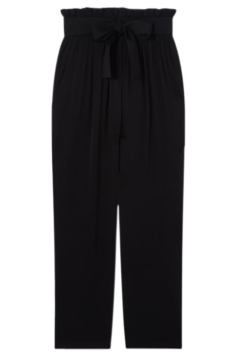 COCO TIE STRAIGHT JEANS  BLACK 3