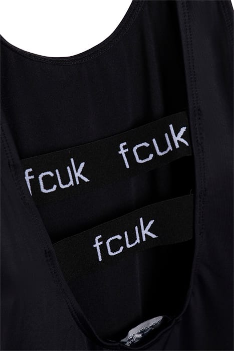 FCUK RECYCLED SWIMSUIT BLACK 3
