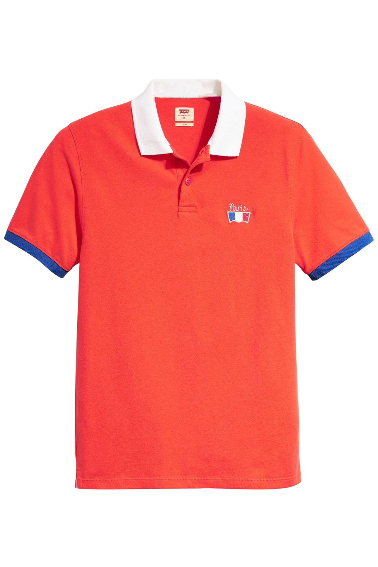 SLIM HOUSEMARK POLO RACING RED PIQUE 3