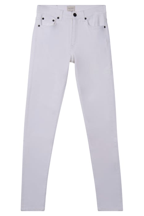 REBOUND SUSTAINABLE DENIM 30INCH TROUSERS SUMMER WHITE 1