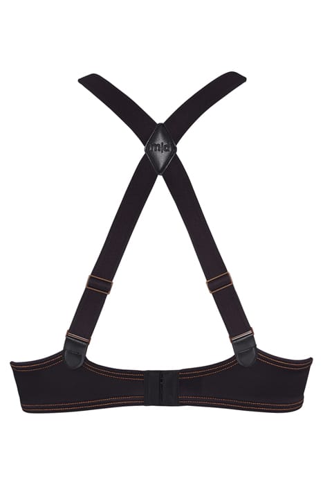 CALAMITY JANE BLACK DENIM PUSH UP BRA 4