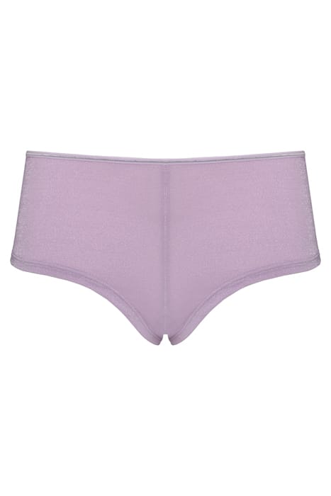 SPACE ODYSSEY LILAC LUREX AND SILVER BRAZILIAN SHORTS 3