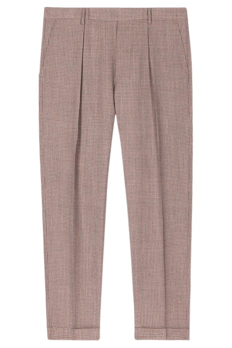 GENTS TROUSER BRICK RED 1