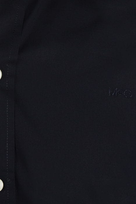 STRETCH POPLIN SHIRT NAVY 5