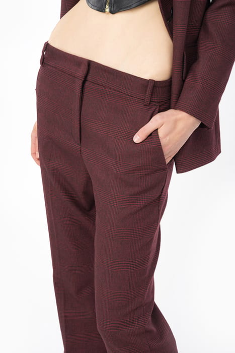 POKEMON TROUSERS BURGUNDY/BLACK 6