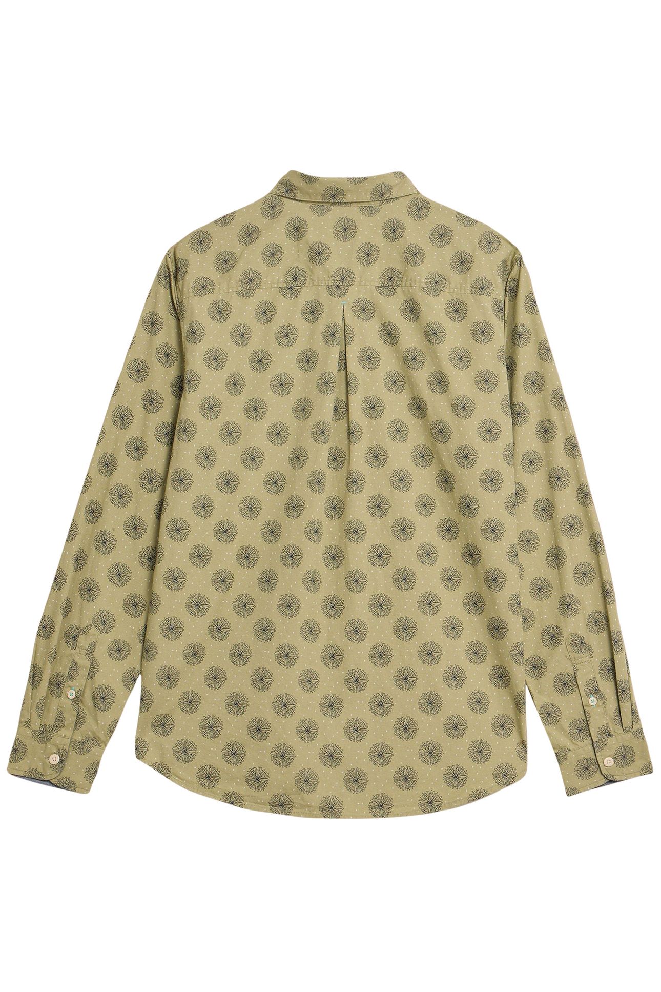 DAISY FLORAL PRINTED SHIRT GREEN PRINT 5