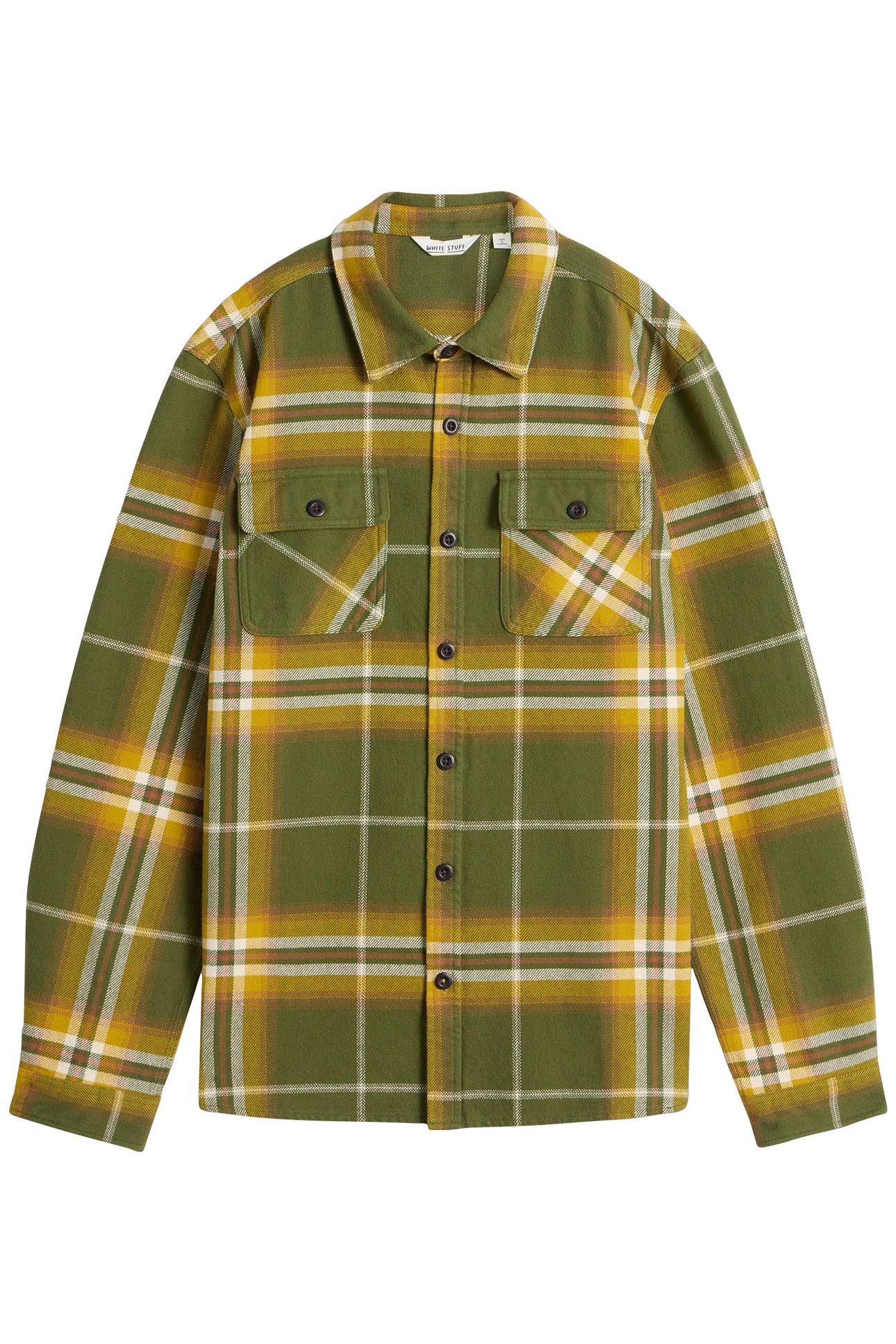 DARWEN CHECK OVERSHIRT GREEN MULTI 3