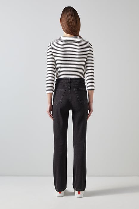 ALICE DENIM STRAIGHT JEANS BLACK 2