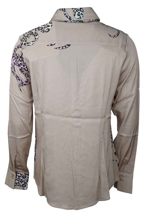 BLOUSE BEIGE WITH OCTOPUS BEIGE 2