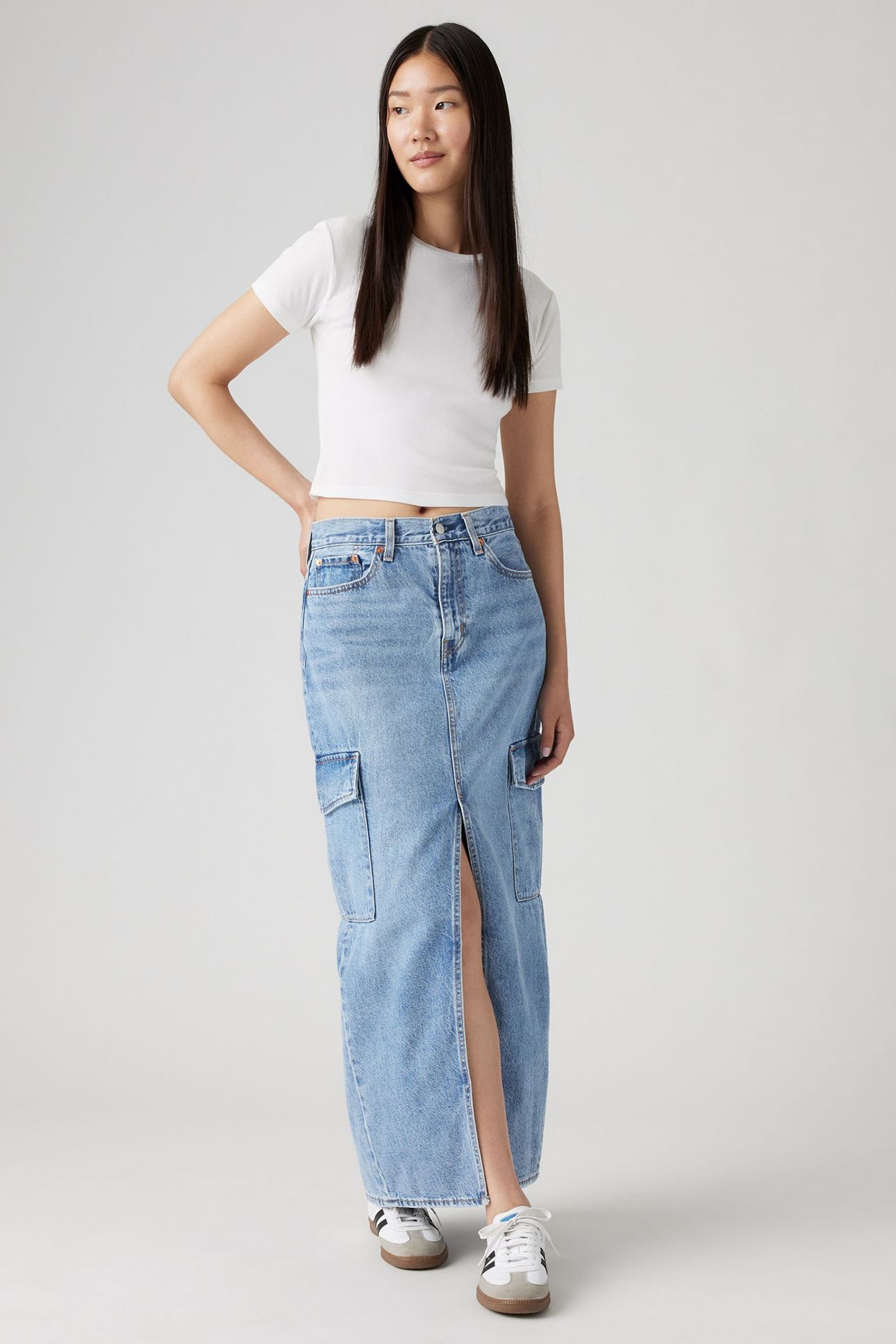 ANKLE COLUMN CARGO SKIRT MAXIMIZE THE MO 2