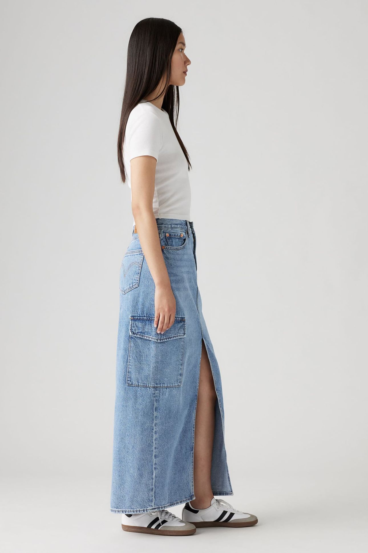 ANKLE COLUMN CARGO SKIRT MAXIMIZE THE MO 4
