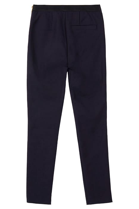 GLASS STRETCH SKINNY TROUSERS BLUE 2