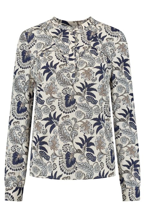 LOTUS BLOUSE ICE BLUE 1
