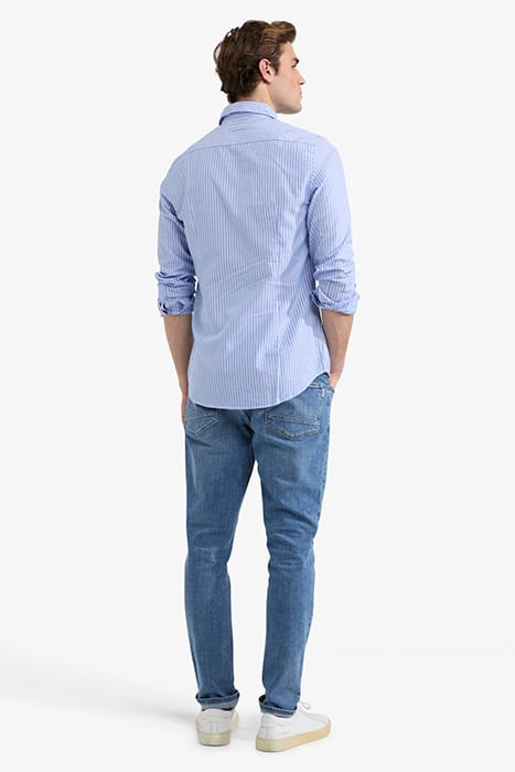 STRIPE SHIRT MEDIUM BLUE 3