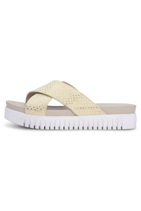 TULIP1475 SANDALS FLAN YELLOW 1