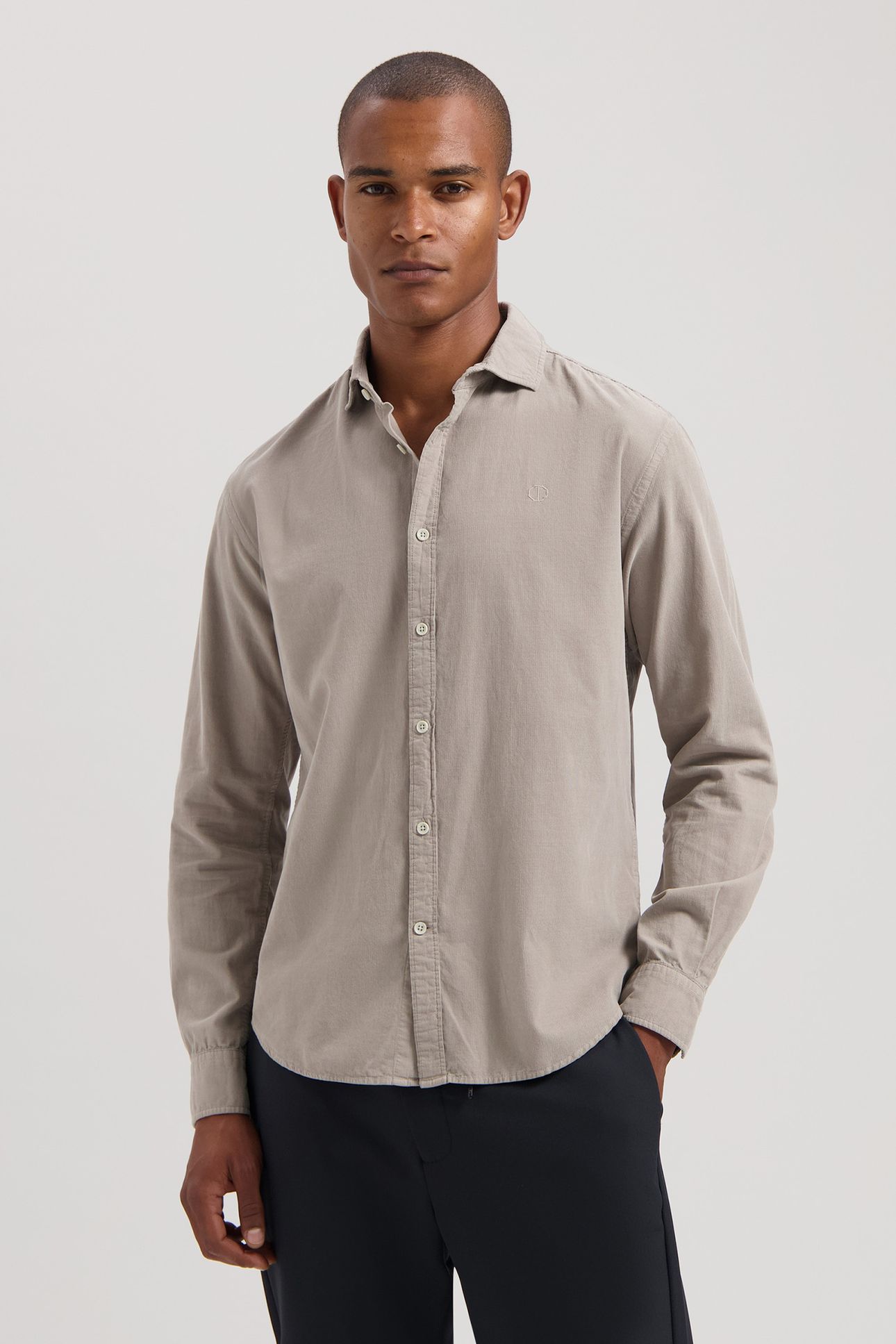 DS_ROALD SHIRT ELEPHANT SKIN 1